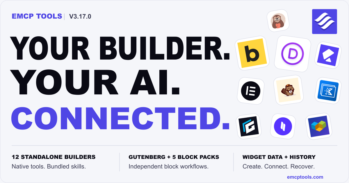EMCP 3.17.0: native AI workflows for more WordPress builders article cover