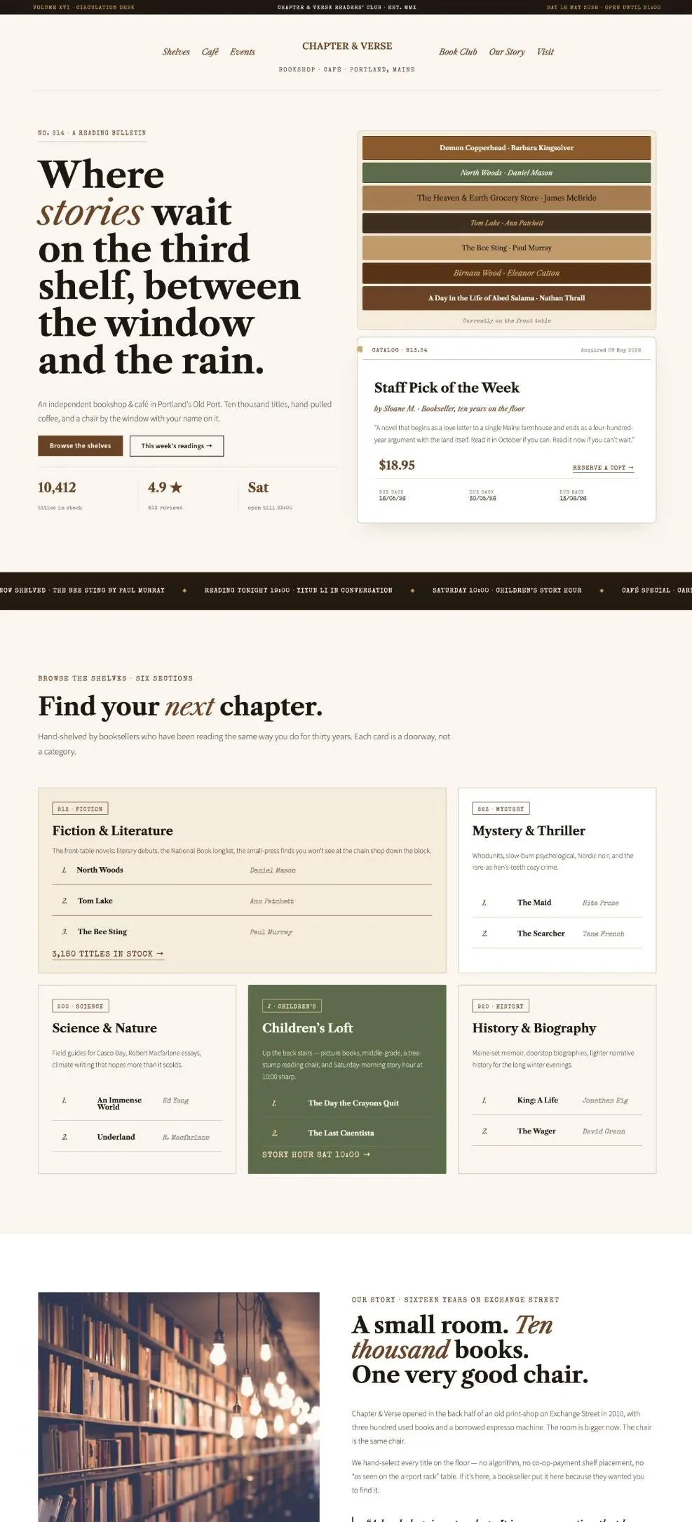 Chapter Verse template preview